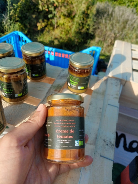 Crème de tomates aux Herbes Vegan