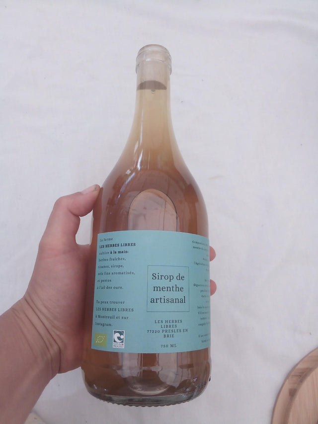 Sirop artisanal de Menthe BIO