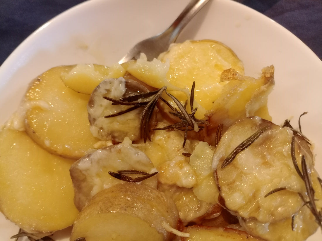 Pommes de terre rôties au romarin direct producteur