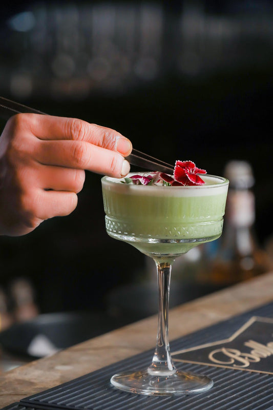 Un mocktail très frais menthe coco