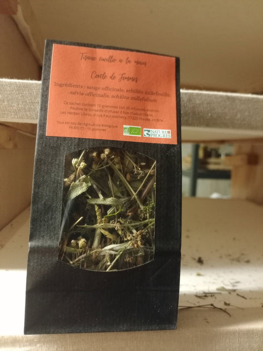 Tisane sauge Bio artisanale 30 infusions