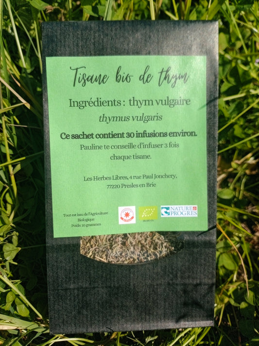 Tisane thym Bio 30 infusions 10 grammes